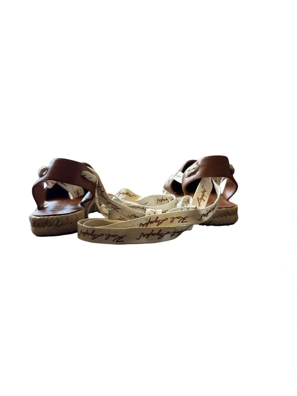 Karl Lagerfeld tan espadrille